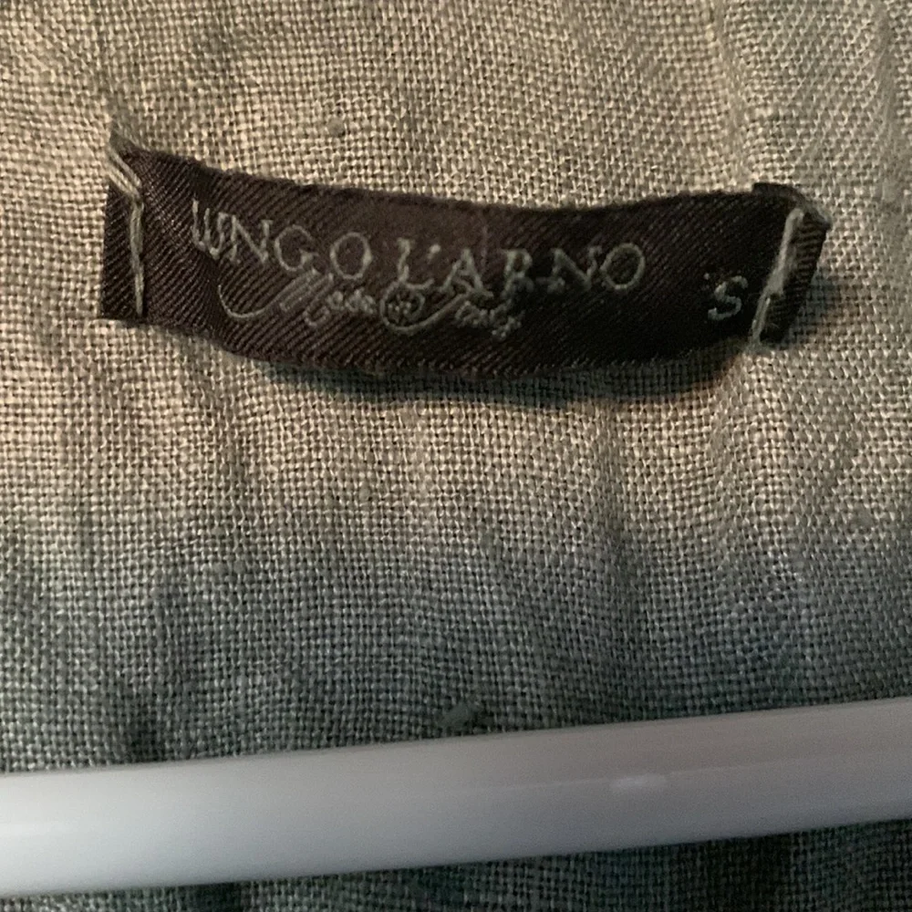 Linen wrap vest - Picture 2 of 3